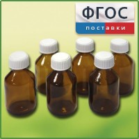 Набор склянок для растворов реактивов 30 миллилитров (6 штук) - fgospostavki.ru - Смоленск