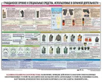 Плакат "Гражданское оружие и спецсредства, используемые в охранной деятельности" - fgospostavki.ru - Смоленск