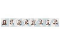 Стенд-лента "Выдающиеся ученые-историки" - fgospostavki.ru - Смоленск