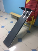 Доска для пресса навесная на шведскую стенку с двумя валиками (длина 1,5 метра) - fgospostavki.ru - Смоленск