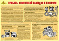 Плакат "Приборы химической разведки и контроля" - fgospostavki.ru - Смоленск