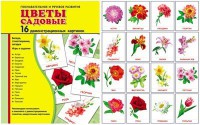 Демонстрационные карточки "Цветы садовые" - fgospostavki.ru - Смоленск
