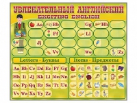 Комплект оборудования "Английский алфавит" с комплектом тематических магнитов - fgospostavki.ru - Смоленск