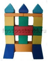Мягкий модуль-конструктор "Башня" (17 элементов) - fgospostavki.ru - Смоленск