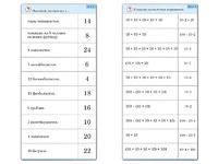 Комплект карточек (10) "Обучающий калейдоскоп. Умножение на 2, 5 и 10" - fgospostavki.ru - Смоленск