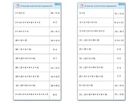 Комплект карточек (10) "Обучающий калейдоскоп. Умножение на 7, 8 и 9" - fgospostavki.ru - Смоленск