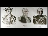 Портреты путешественников (25 штук, формат А3) - fgospostavki.ru - Смоленск