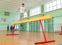 Бревно гимнастическое напольное постоянной высоты (700 мм) (5 м) - fgospostavki.ru - Смоленск