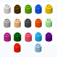  Элемент конструктора одиночный одноцветный Color Blocks 100 штук - fgospostavki.ru - Смоленск