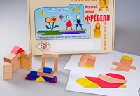 Игровой набор Фребеля "Конструктор деревянный без соединений-2" (Серия "Эксперимент") - fgospostavki.ru - Смоленск