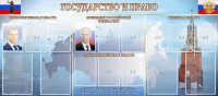 Стенд "Государство и право" - fgospostavki.ru - Смоленск