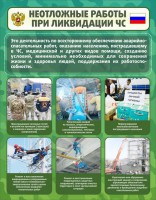Стенд "Неотложные работы при ликвидации ЧС" - fgospostavki.ru - Смоленск