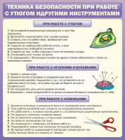 Стенд "Техника безопасности при работе с утюгом" - fgospostavki.ru - Смоленск