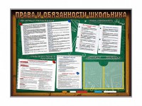 Стенд-уголок "Права и обязанности школьника" - fgospostavki.ru - Смоленск