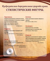 Стенд "Стилистические фигуры" Вариант 2 - fgospostavki.ru - Смоленск