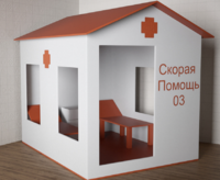 Игровой домик «Скорая помощь» - fgospostavki.ru - Смоленск