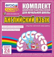 Динамические раздаточные пособия. Английский язык (веера). Английские местоимения, английские предлоги. - fgospostavki.ru - Смоленск