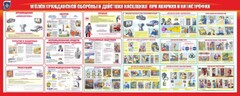 Стенд "Уголок гражданской обороны и действия населения в чрезвычайных ситуациях" - fgospostavki.ru - Смоленск