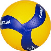 Мяч волейбольный Mikasa V300W (размер 5, синтетическая кожа, профессиональный) - fgospostavki.ru - Смоленск