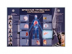 Электрифицированный стенд "Вредные привычки: наркомания" - fgospostavki.ru - Смоленск