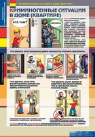 Комплект таблиц. ОБЖ. Поведение в криминогенных ситуациях. - fgospostavki.ru - Смоленск