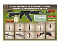 Стенд-тренажер по сборке-разборке автомата Калашникова АК-74М - fgospostavki.ru - Смоленск