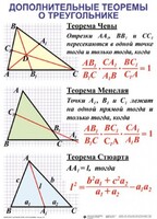 Комплект таблиц Треугольники (19 таблиц) - fgospostavki.ru - Смоленск