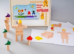 Игровой набор Фребеля "Конструктор деревянный без соединений-3" (Серия "Эксперимент") - fgospostavki.ru - Смоленск