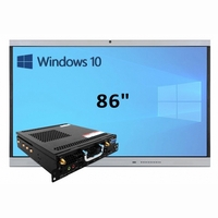 Интерактивная панель 86" (встроенный ПК Win10, Intel i5) - fgospostavki.ru - Смоленск