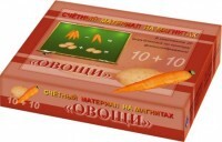 Счетный материал на магнитах "Овощи" - fgospostavki.ru - Смоленск