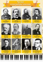 Стенд "Русские композиторы-классики" - fgospostavki.ru - Смоленск