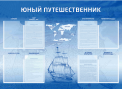 Стенд-уголок "Юный путешественник" - fgospostavki.ru - Смоленск