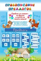 Стенд "Правописание предлогов" - fgospostavki.ru - Смоленск