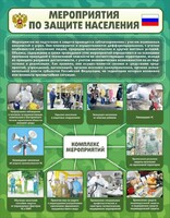 Стенд "Мероприятия по защите населения" - fgospostavki.ru - Смоленск