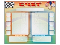 Стенд-табло маркерное для спортзалов - fgospostavki.ru - Смоленск