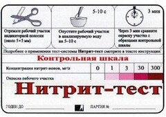 Тест-система "Нитрит-тест" - fgospostavki.ru - Смоленск