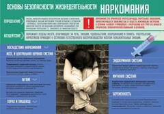 Стенд "Наркомания" - fgospostavki.ru - Смоленск