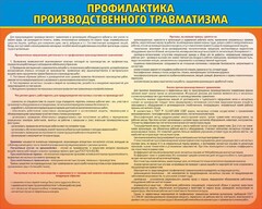 Стенд "Профилактика производственного травматизма" - fgospostavki.ru - Смоленск