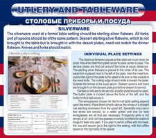 Стенд "Столовые приборы и посуда" - fgospostavki.ru - Смоленск
