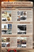 Стенд "Великая отечественная война (события)" - fgospostavki.ru - Смоленск