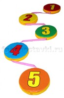 Дорожка "Змейка-шагайка-геометрическая" с цифрами - fgospostavki.ru - Смоленск