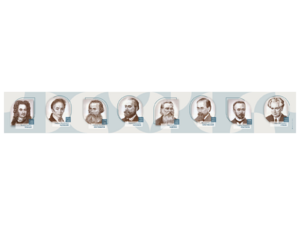 Стенд-лента "Выдающиеся ученые-историки" - fgospostavki.ru - Смоленск