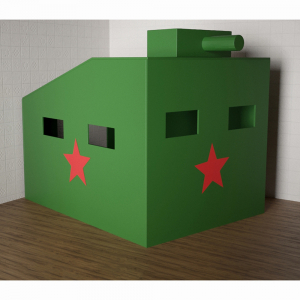 Игровой домик «Танк» - fgospostavki.ru - Смоленск