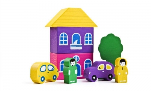 Комплект игрушек для психологической песочницы "Цветной городок" - fgospostavki.ru - Смоленск