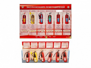 Электрифицированный стенд-тренажер "Эксплуатация огнетушителей" с разрезными агрегатами - fgospostavki.ru - Смоленск
