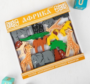 Конструктор "Африка", 35 элементов - fgospostavki.ru - Смоленск