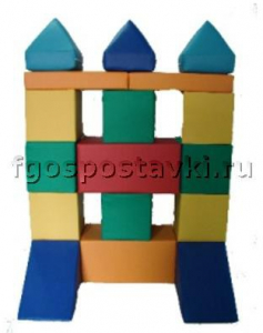 Мягкий модуль-конструктор "Башня" (17 элементов) - fgospostavki.ru - Смоленск