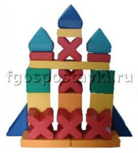 Мягкий модуль-конструктор "Башня" (21 элемент) - fgospostavki.ru - Смоленск