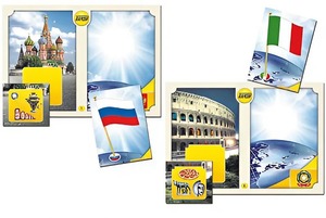 Настольно-печатная игра "Флаги стран мира 1. Европа" - fgospostavki.ru - Смоленск