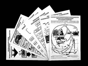 Комплект таблиц по экологии "Экосистема-экологическая единица окружающей среды" (ламинированные, А4, 12 штук) - fgospostavki.ru - Смоленск